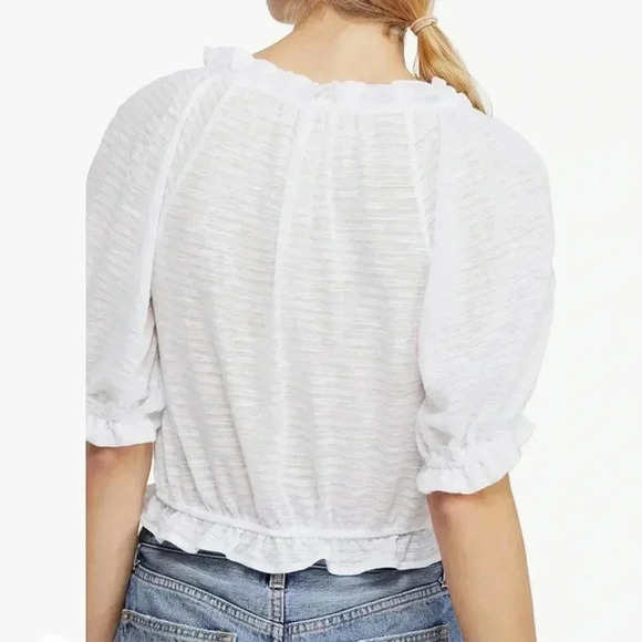 Free people ivory/white blouse - Picture 5 of 8